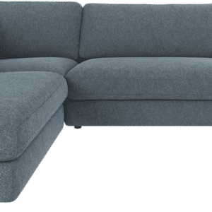 Hjørnesofa Rowico Duncan modulsofa mellemblå stof H78 Ã B345 Ã D216 cm